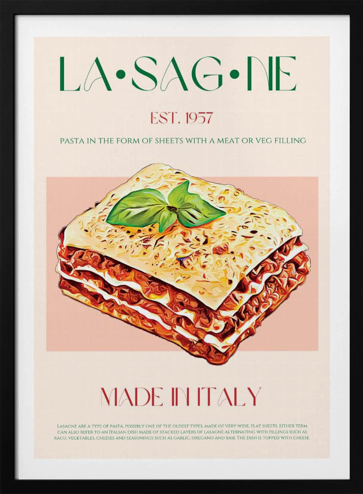 Layers of Lasagna | Poster