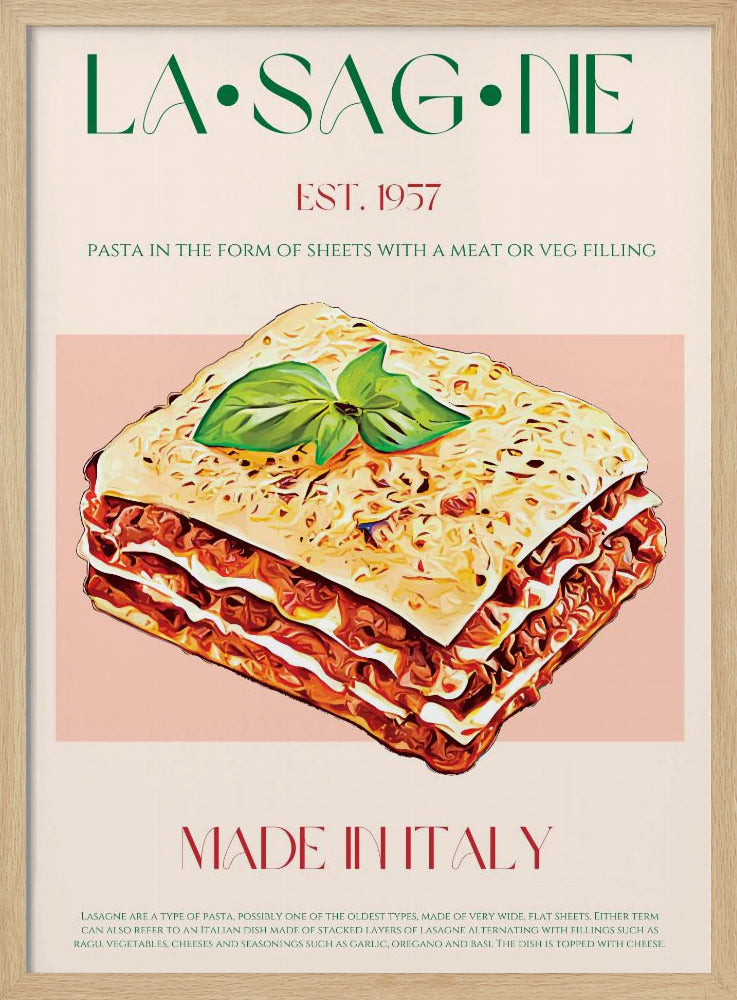 Layers of Lasagna | Poster