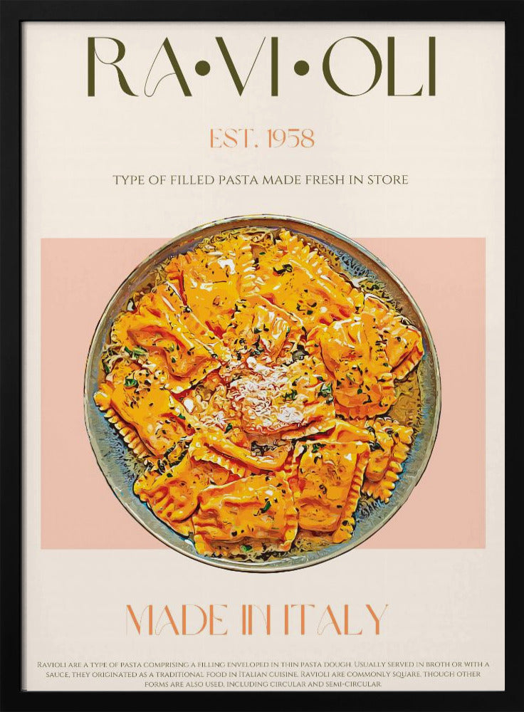 Italian Origin And Fresh Ingredients | Poster