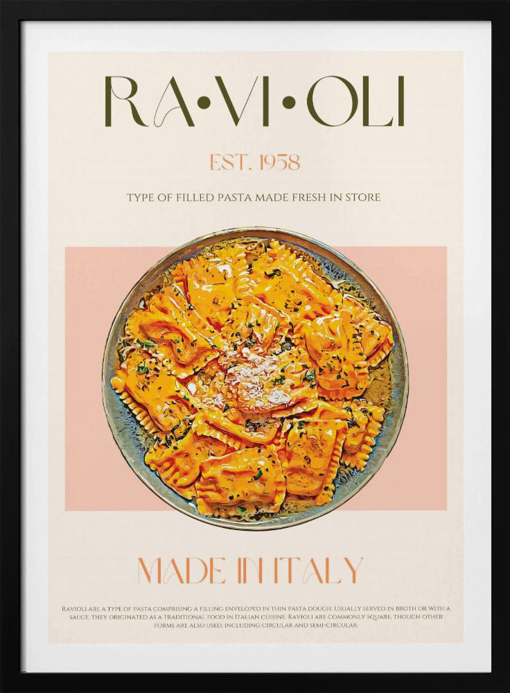 Italian Origin And Fresh Ingredients | Poster