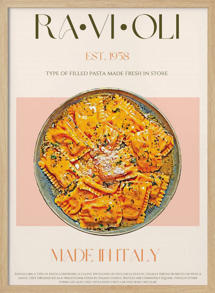 Italian Origin And Fresh Ingredients | Poster