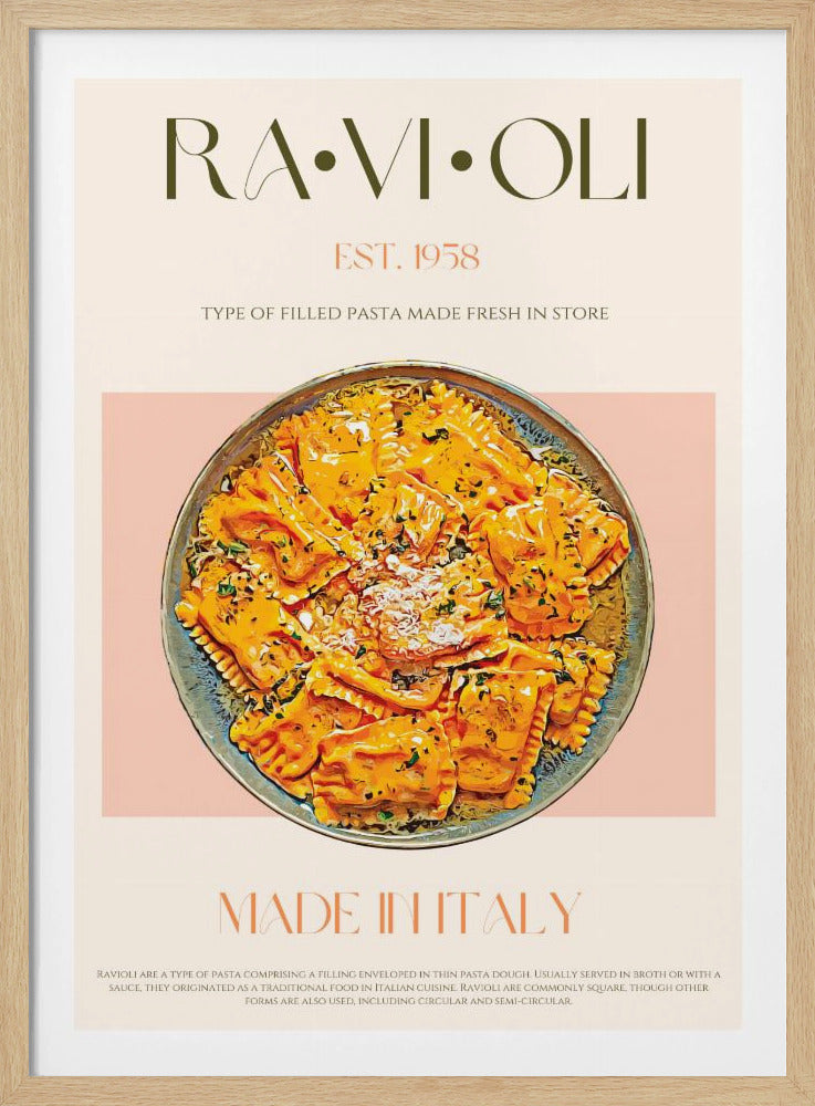 Italian Origin And Fresh Ingredients | Poster