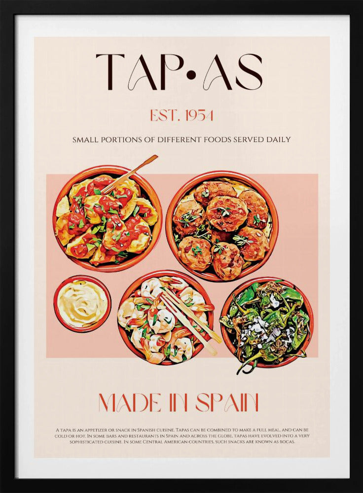 Flavorful Spanish Bites | Poster