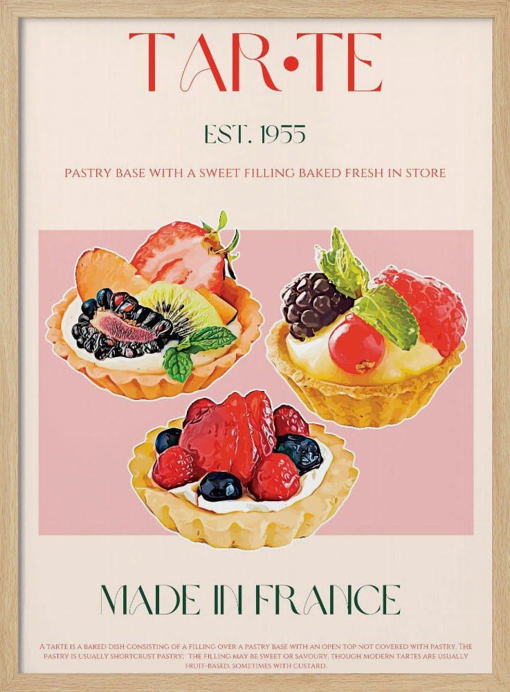 French Tart Symphony | Poster