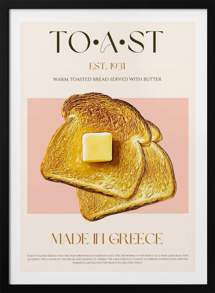 Toast Print | Poster