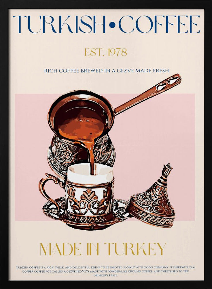 Turkish Coffee Print | Poster