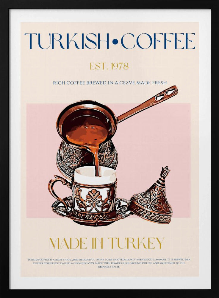 Turkish Coffee Print | Poster