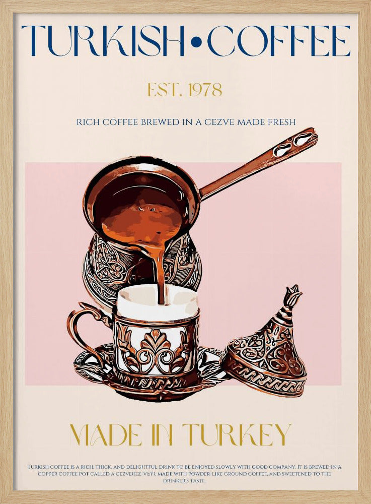 Turkish Coffee Print | Poster
