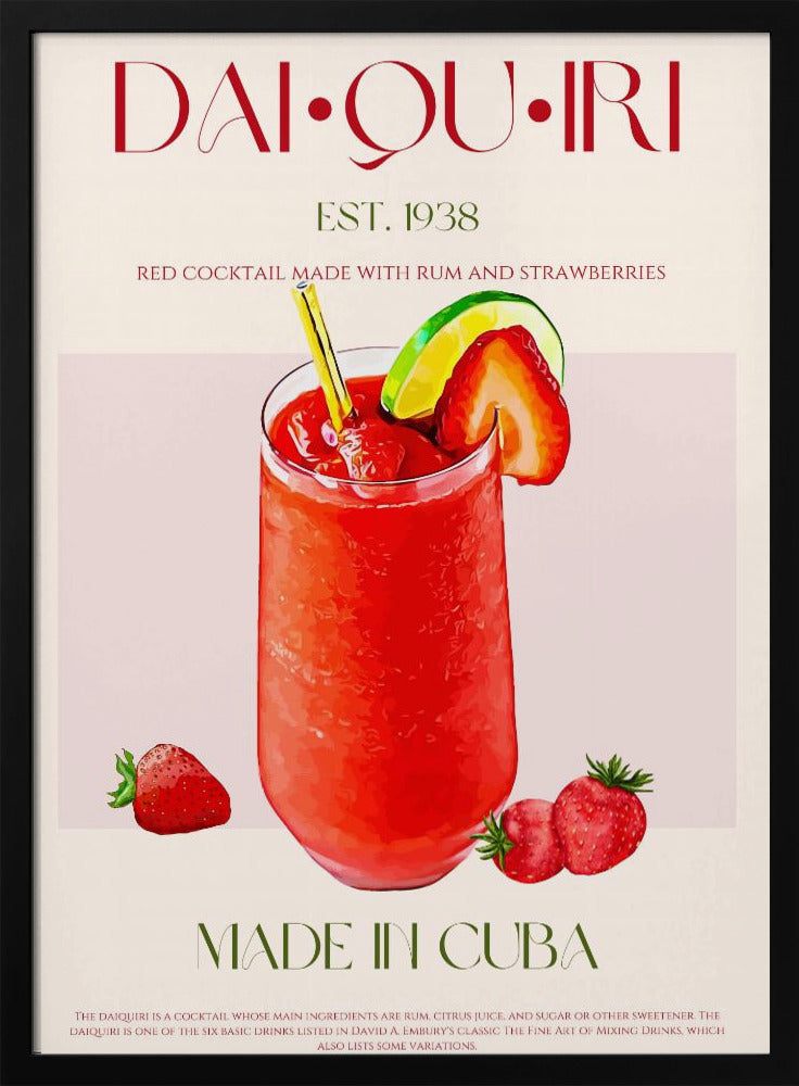 Cuban Daiquiri Delight | Poster