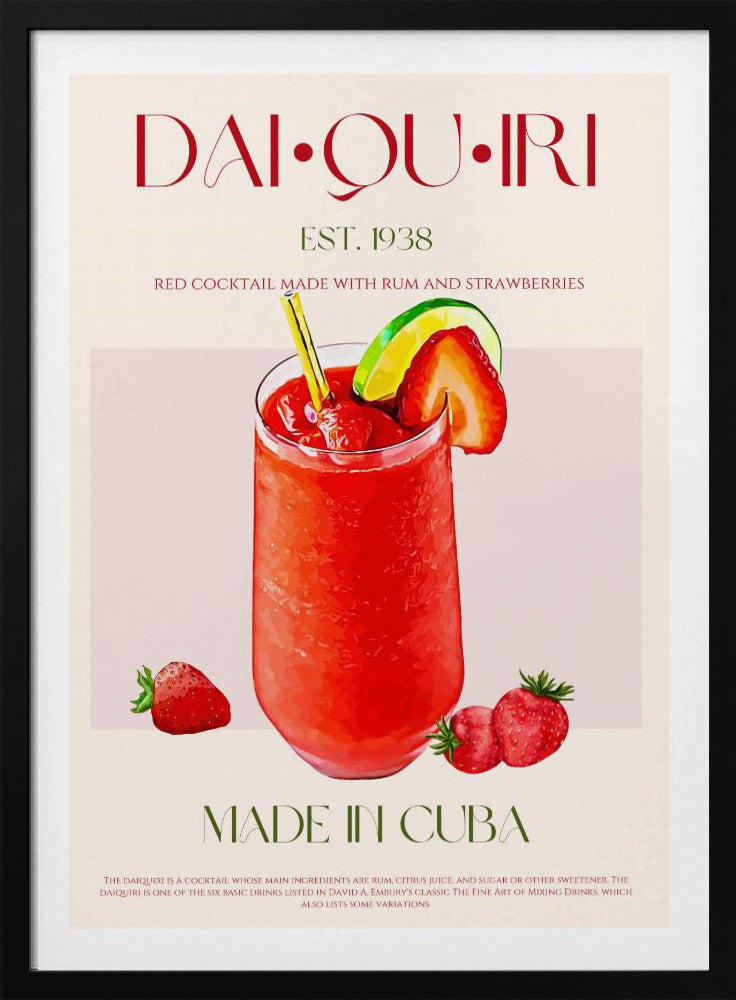 Cuban Daiquiri Delight | Poster