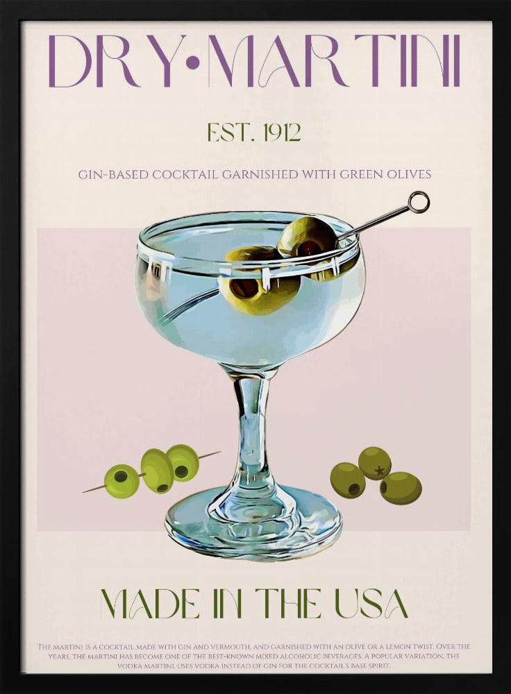 Classic Martini Charm | Poster