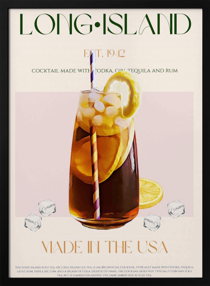 Island Cocktail Delight | Poster