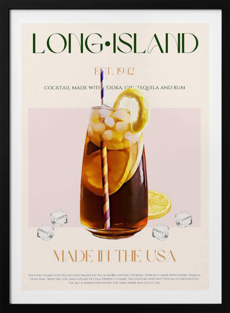 Island Cocktail Delight | Poster