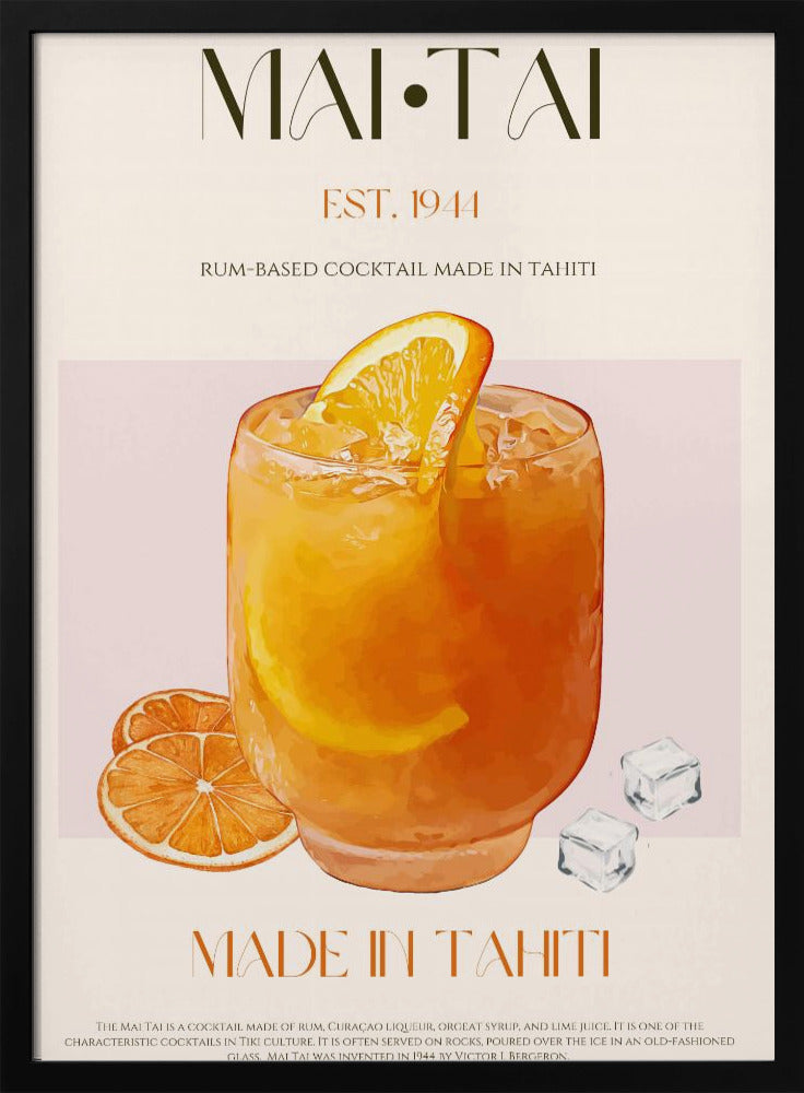 Orange Bliss Drink | Poster