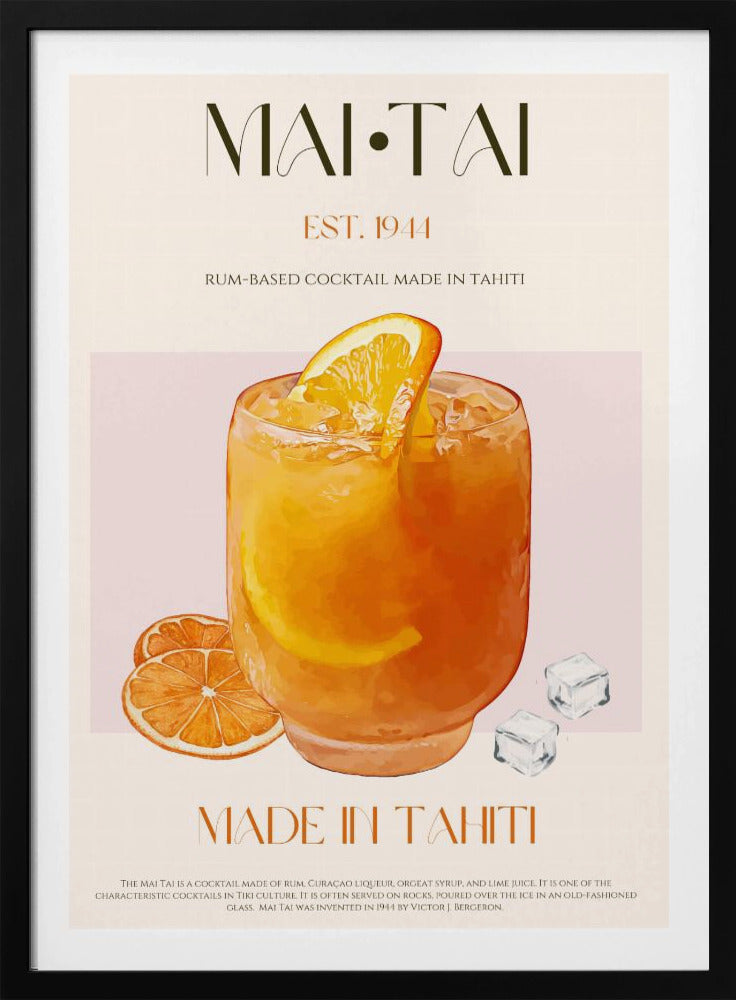 Orange Bliss Drink | Poster