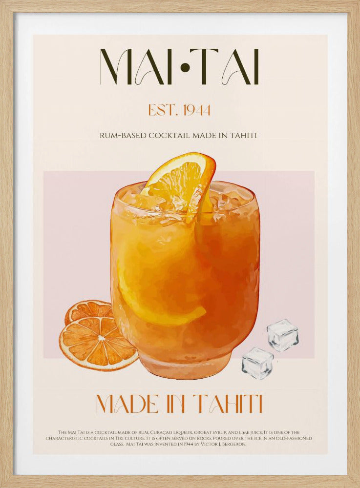 Orange Bliss Drink | Poster
