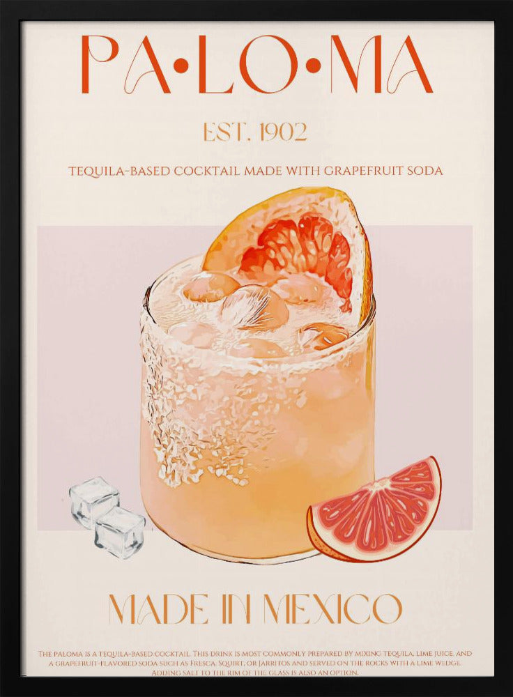 Tequila Sunrise Sip | Poster