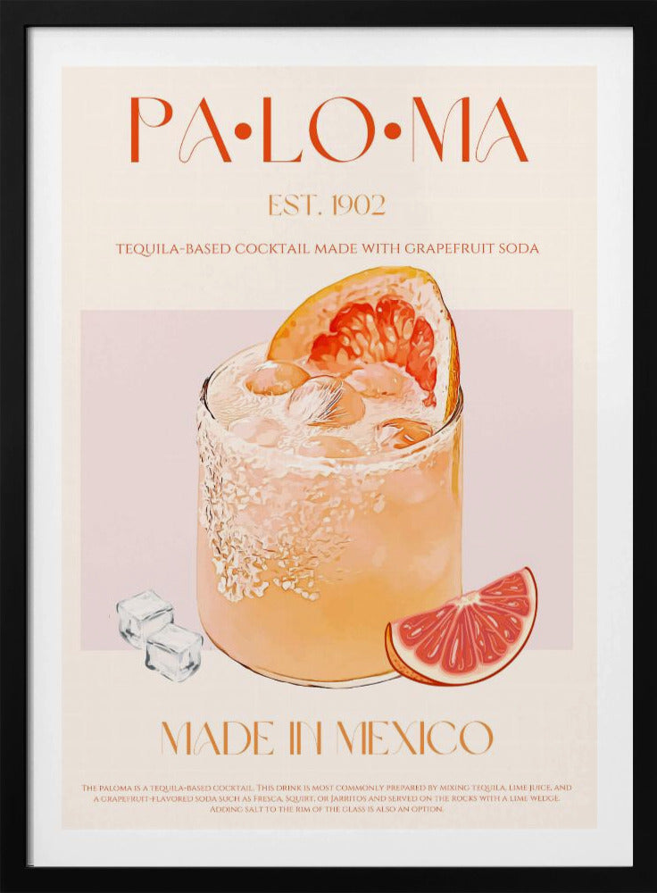 Tequila Sunrise Sip | Poster