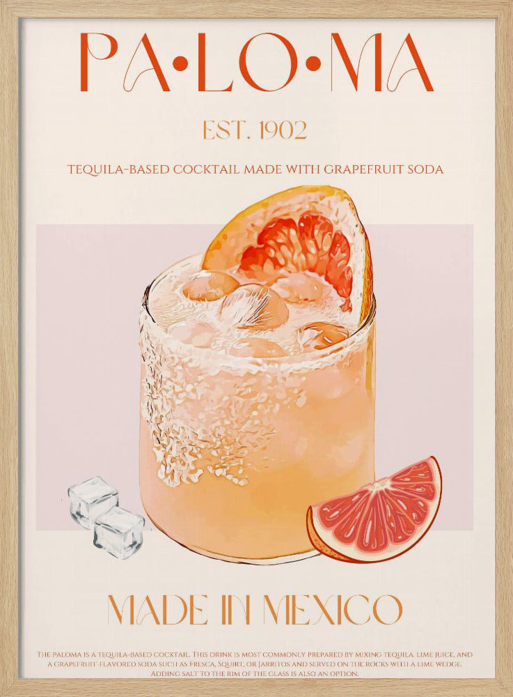 Tequila Sunrise Sip | Poster