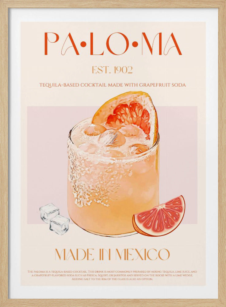 Tequila Sunrise Sip | Poster