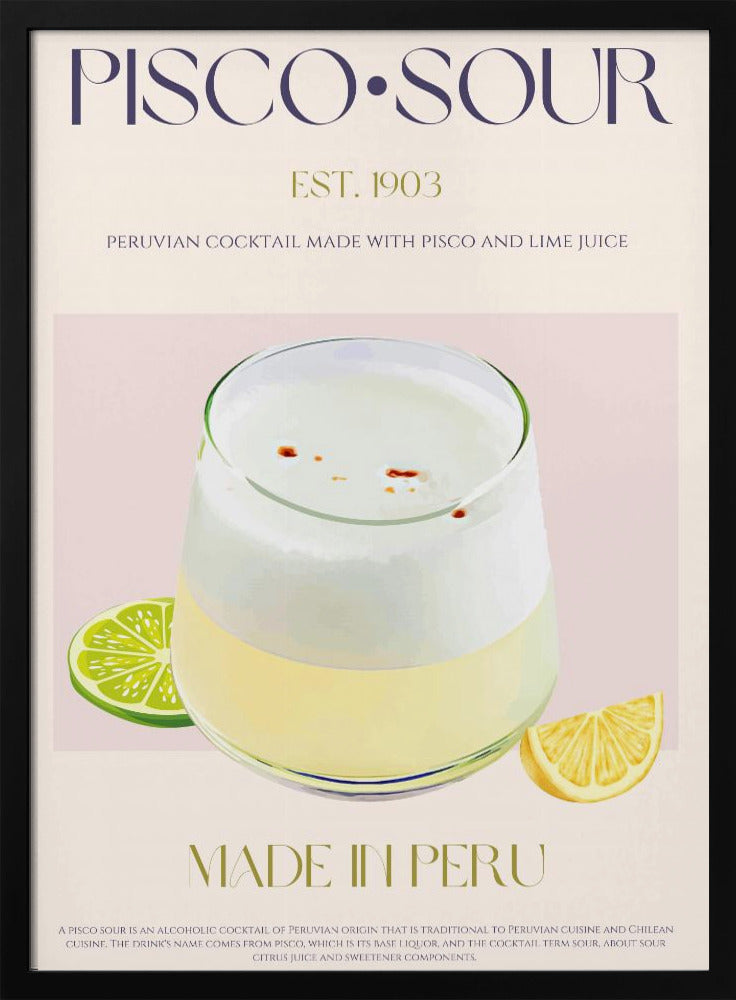 Pisco Delight | Poster