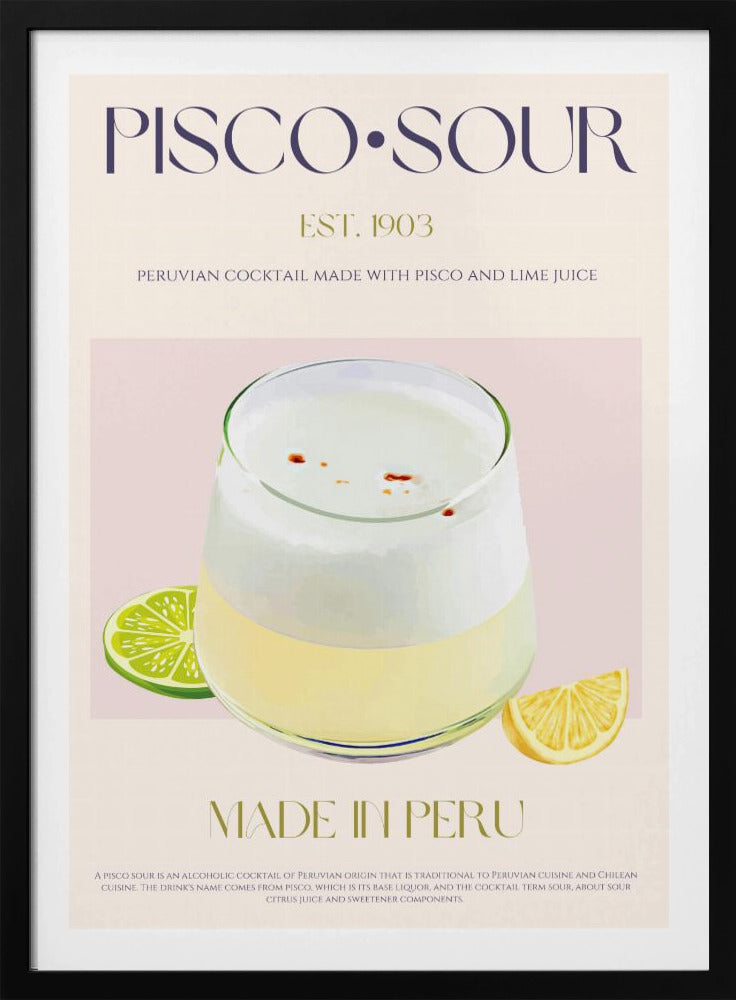 Pisco Delight | Poster