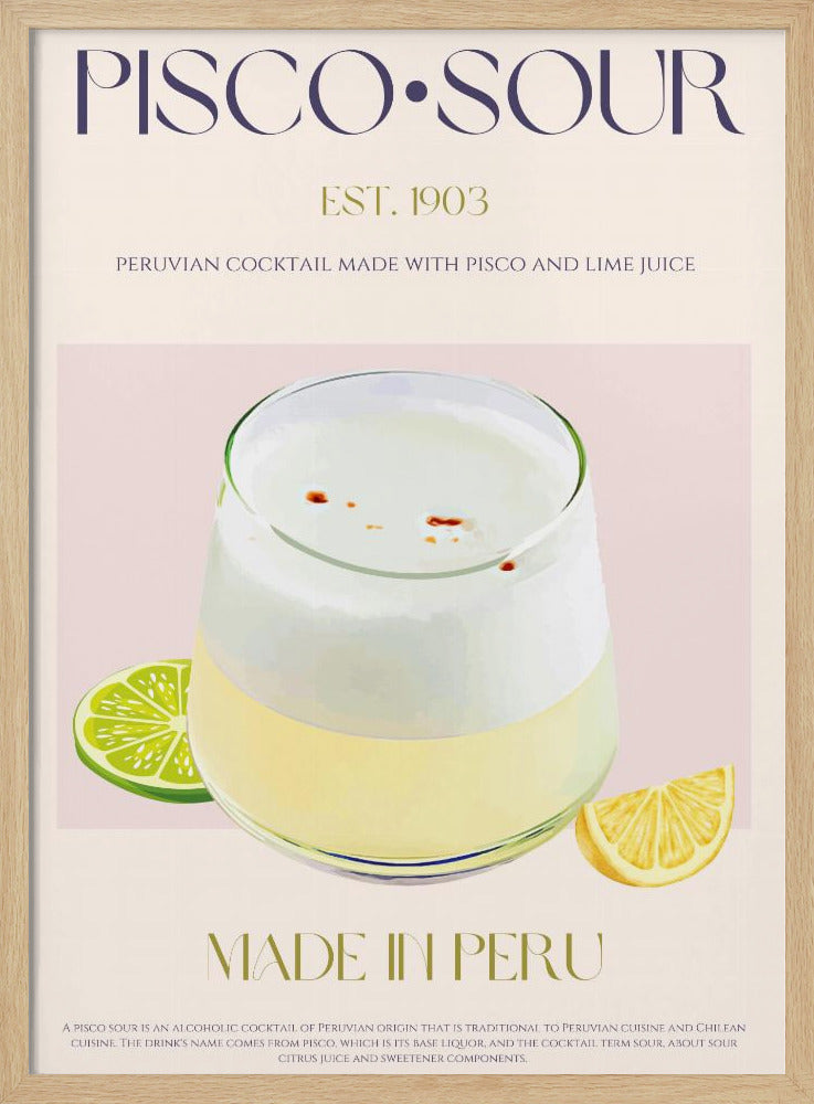 Pisco Delight | Poster
