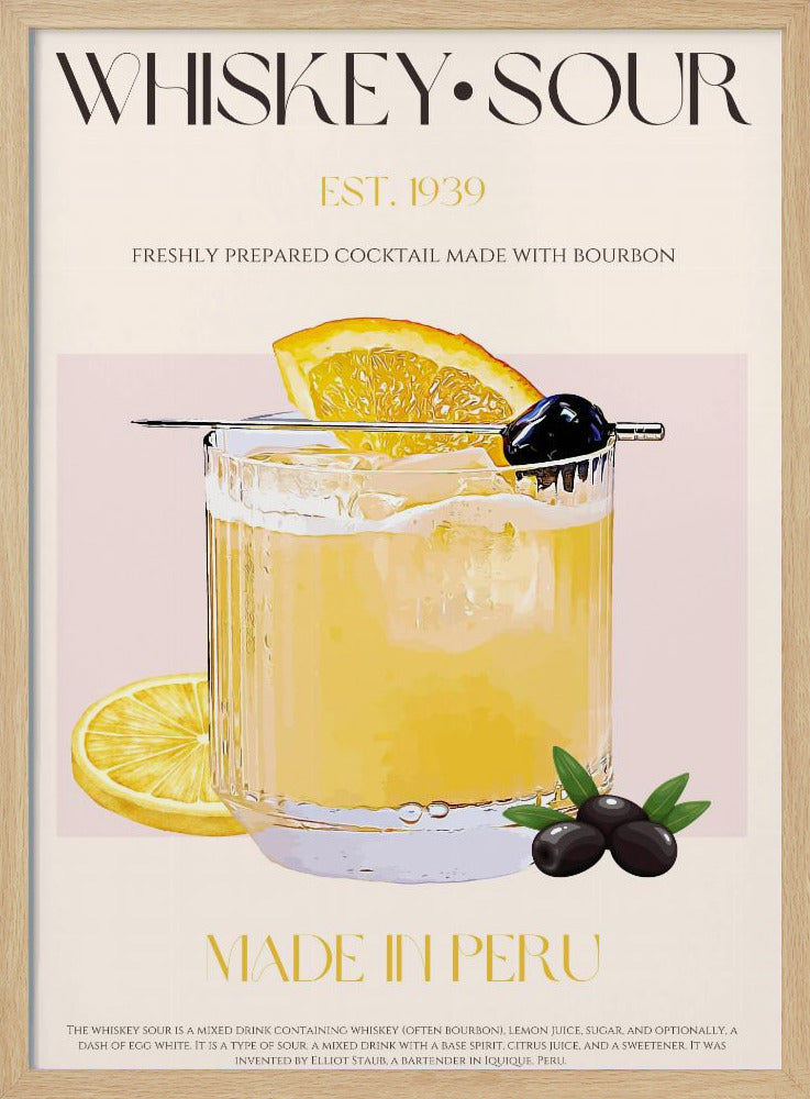 Peruvian Whiskey Bliss | Poster