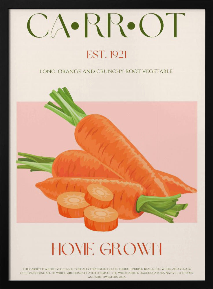 Orange Harvest Charm | Poster