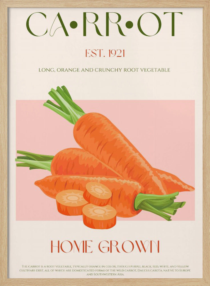 Orange Harvest Charm | Poster