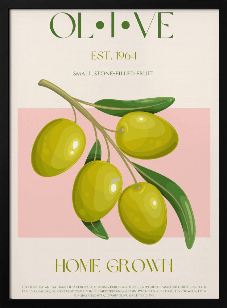 Golden Olives Essence | Poster