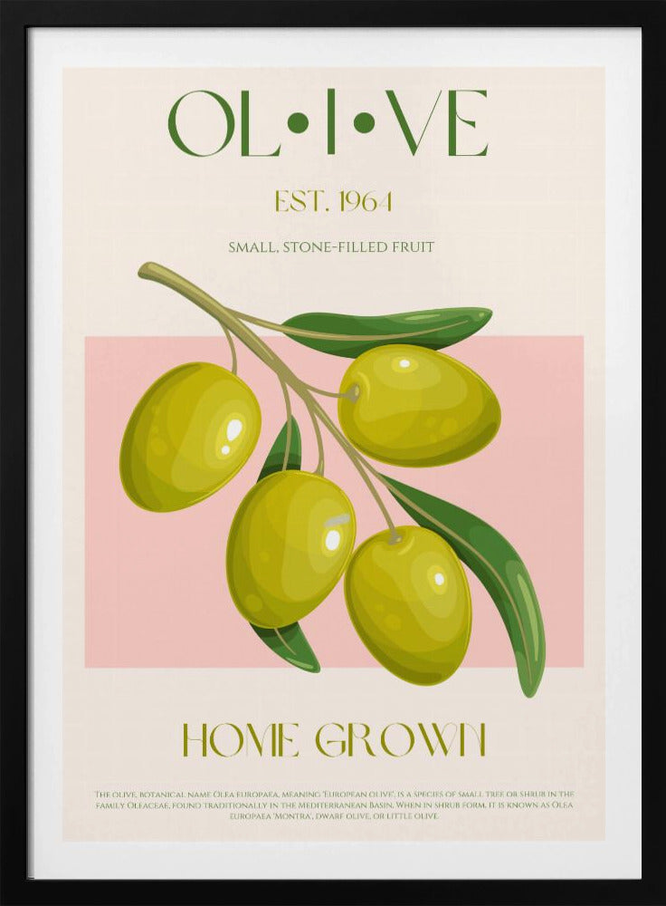 Golden Olives Essence | Poster