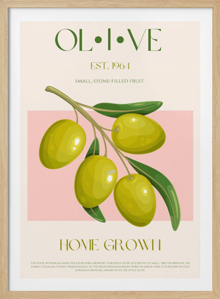 Golden Olives Essence | Poster