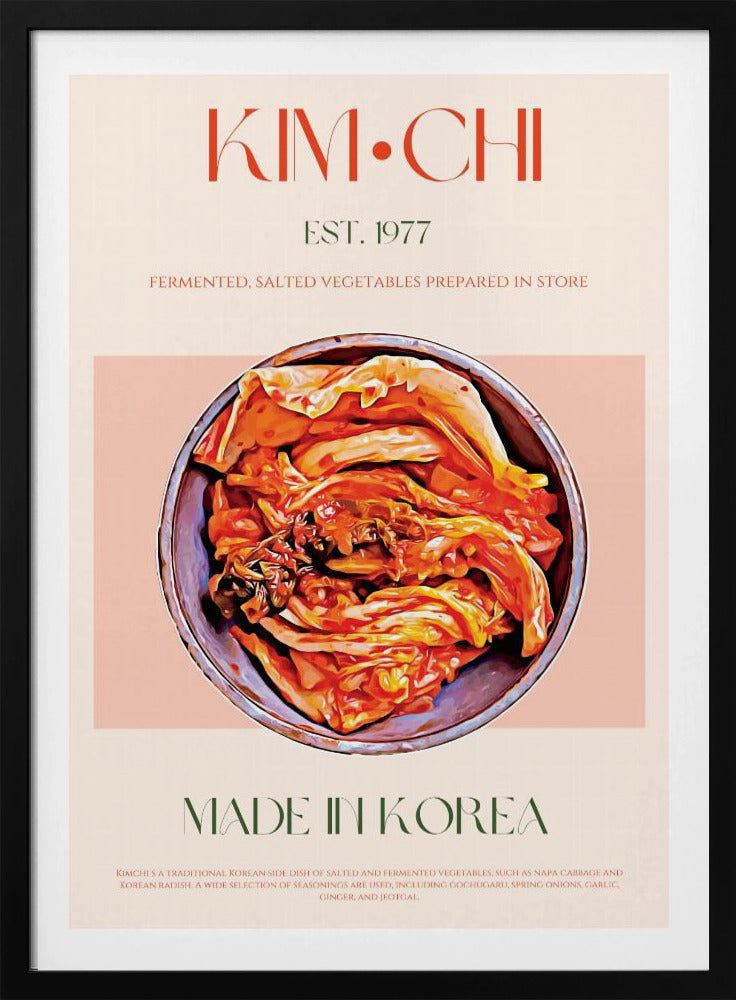 Korean Kimchi Delight | Poster