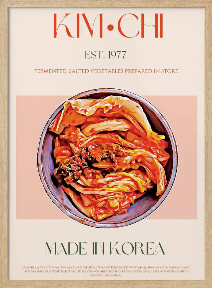 Korean Kimchi Delight | Poster