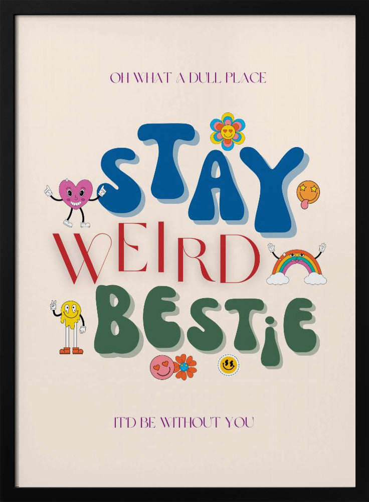 Vibrant Friendship Vibes | Poster