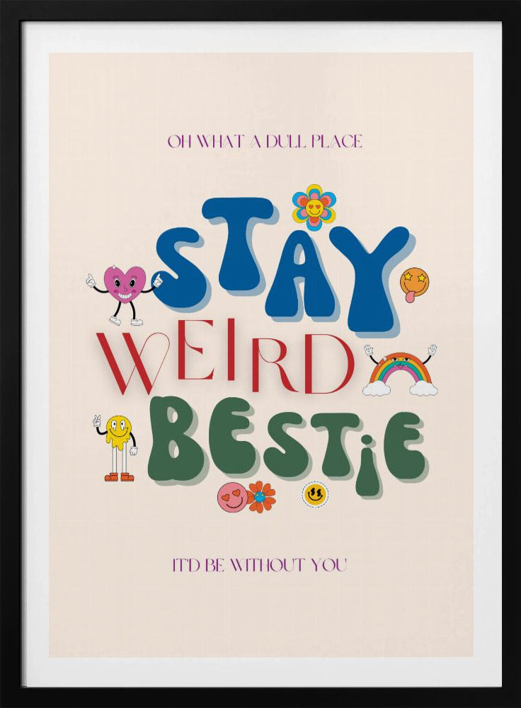 Vibrant Friendship Vibes | Poster