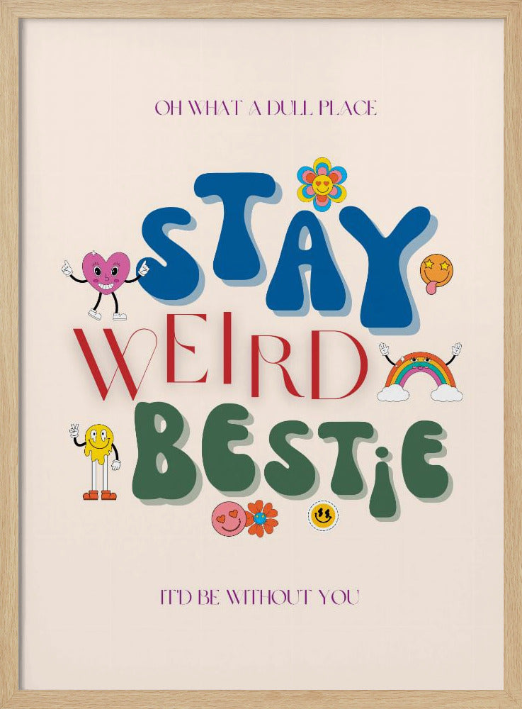 Vibrant Friendship Vibes | Poster