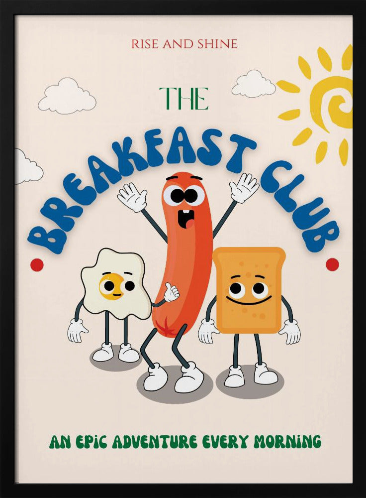 Breakfast-themed Cartoon | Poster