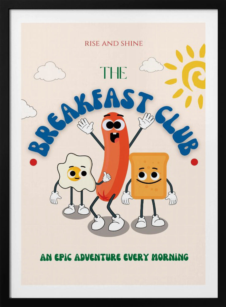 Breakfast-themed Cartoon | Poster