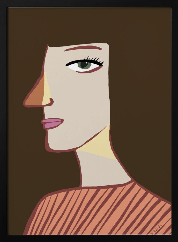 Woman profile | Poster