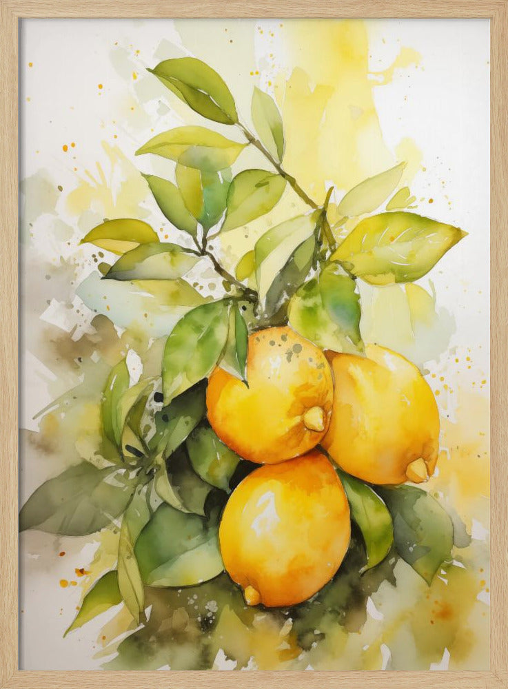 Lemons and Leaves | Poster