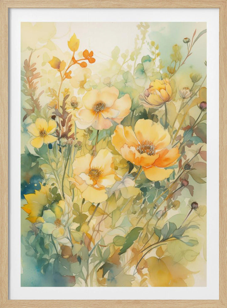 Summer Flowers No 2 | Poster