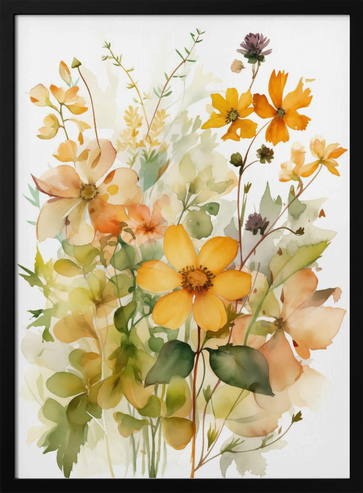 Summer Flowers No 4 | Poster
