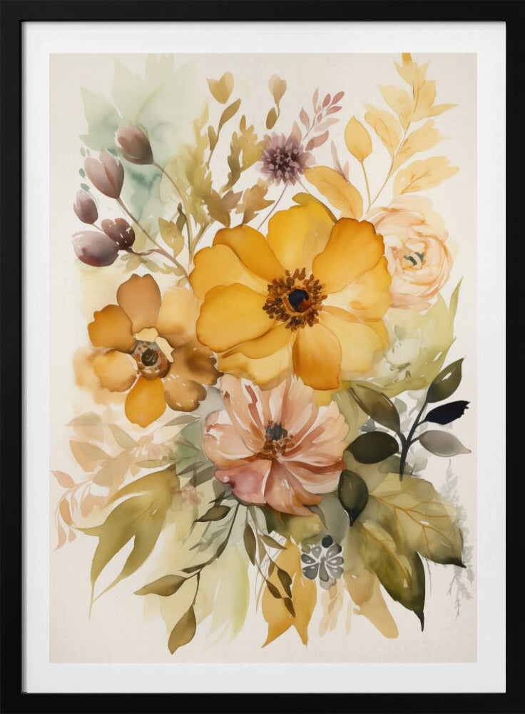 Summer Flowers No 5 | Poster