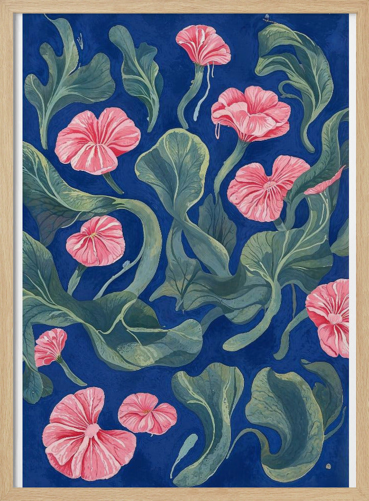 Petals and Swirls | Poster