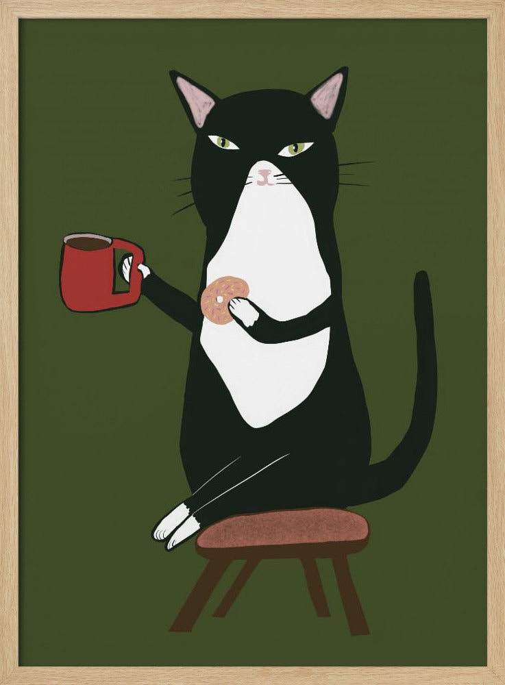Coffee cat | Poster