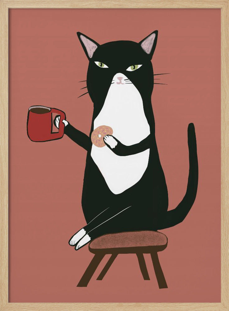 Coffee cat | Poster