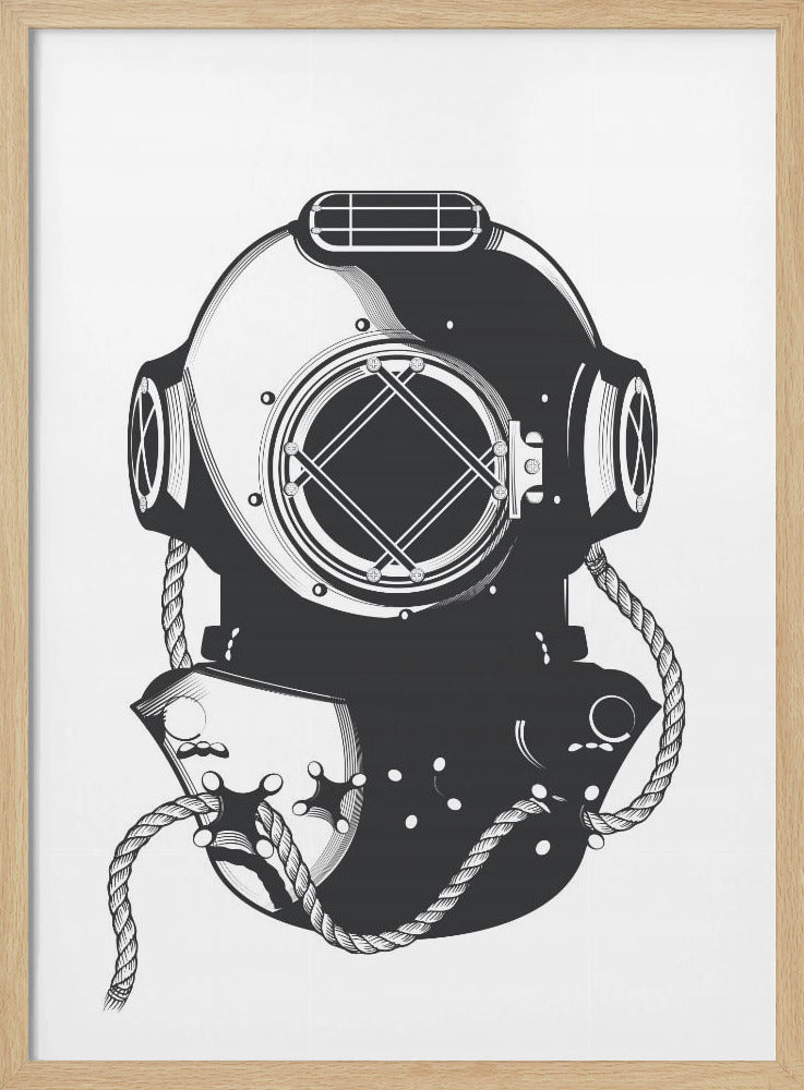 Vintage Diver | Poster