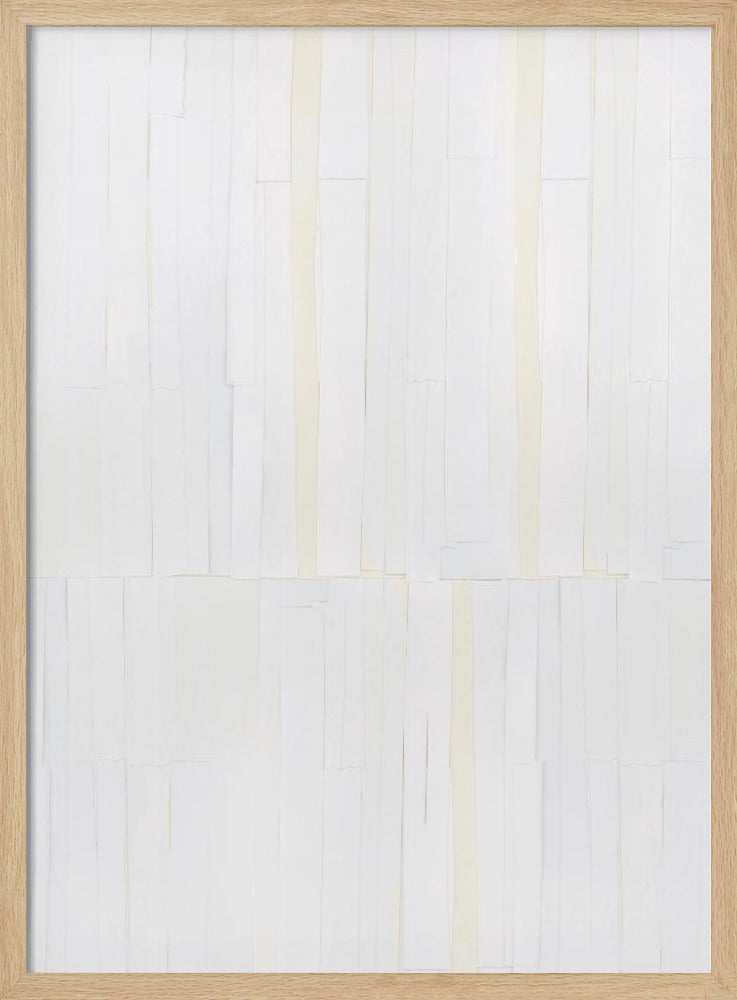 Tactile White On White 1 | Poster